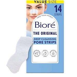Biore Deep Cleansing Pore Strips Original Stocking Stuffer Christmas Gift Ready